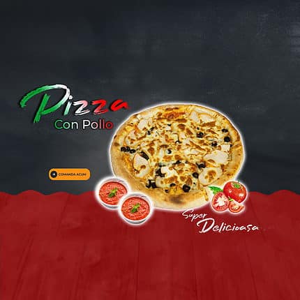 Pizza Con Pollo Sector 6