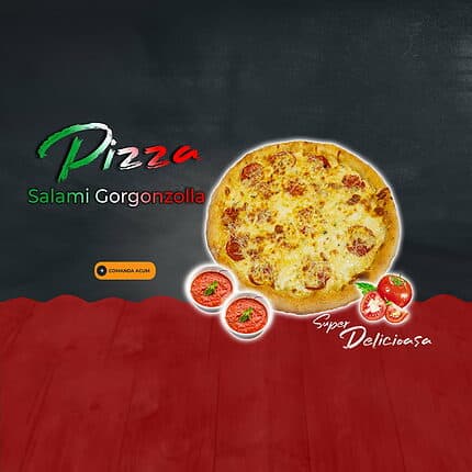 Pizza Salami Gorgonzolla Sector 6